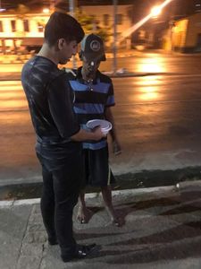 Ajudar moradores de rua