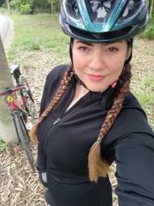 Pedalando com a Anne