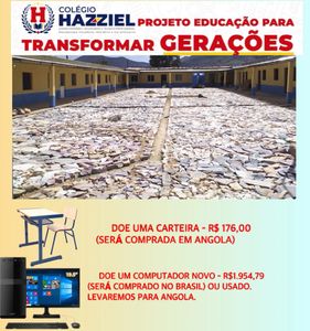 EDUCAÇÃO PARA TRANSFORMAR GERAÇÕES EM ÁFRICA