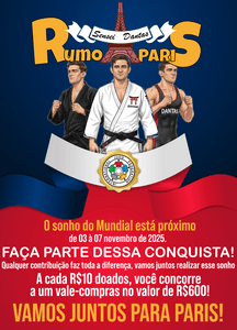 Rumo ao Mundial: Sensei Dantas em Paris
