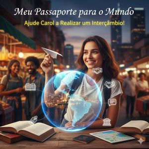 Ajude Carol a realizar um intercâmbio 