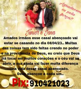 Ajudem na realização do nosso Casamento!❤