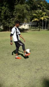 SONHO DE SER JOGADOR DE FUTEBOL