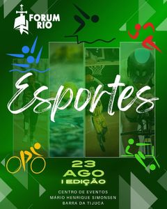 Arrecadação de fundos para realizar o Fórum Rio Esportes, evento sócio-esportivo que transformará a vida de jovens através do esporte.