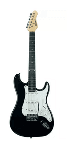 Vaquinha para uma guitarra stratocaster preta