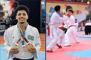 Mundial de Karatê Romênia 🇧🇷 Davi Gomes - Seleção Brasileira