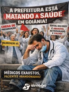 Vaquinha para greve da Saúde em Goiânia 