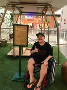 Cadeira motorizada para o Joãozinho 