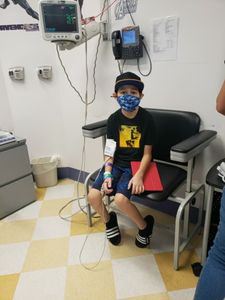 Samuel Rodrigues lutando contra leucemia