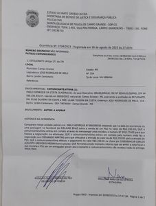 Nos ajudem a recuperar um valor que roubaram da gente