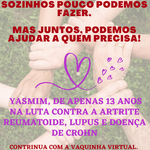 AJUDE A PEQUENA YASMIM EM SUA LUTA