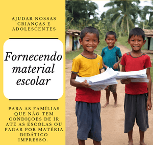 Educação em Papel: Dando a Crianças e Adolescentes Acesso a Material Didático Impresso.