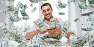 É sua oportunidade de me tornar um milionário.