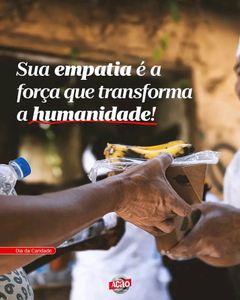 Juntos somos mais forte contra a fome e a miséria 