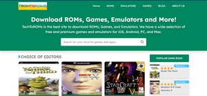 TechToROMs.Com: Baixe ROMs, jogos, emuladores e muito mais!