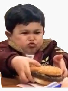 Help me eat a burger a day to keep Covid away.