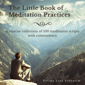 The Little Book of Meditation Practices: A Concise Collection of 100 Meditation Scripts with Commentary