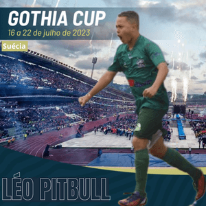 Léo Pitbull na Gothia Cup - Suécia
