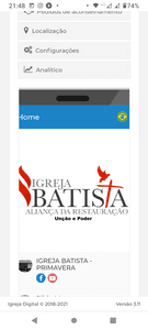 Doação de cimento e cal