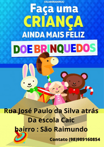 Projeto jesus na porta criança feliz!