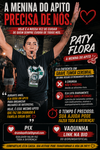 ❤️ Ajude a Paty Flora, a Menina do Apito do Drum Day