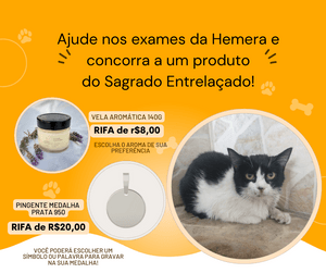 Rifa Solidária: Ajude nos exames da Hemera e concorra a um produto do Sagrado Entrelaçado!
