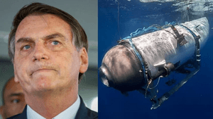 Vaquinha para pagar passeio de submarino para Bolsonaro 