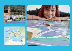 Transformação e Conexão: A Jornada de Patrícia Stanquevisch à Grécia para o Jogo da Transformação® e a Abadia de Miguel