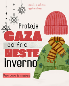 Proteja Gaza do frio neste inverno