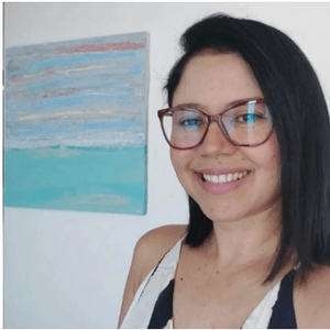 Garanta: Obra Abstrata pela Artista Daniele Pascoal!