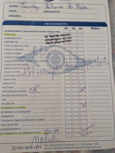 Ajuda a recuperar minha visão e sequelas de 2 Infartos 