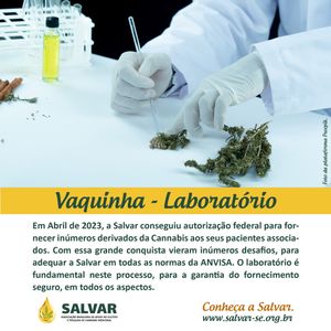VAQUINHA - LABORATÓRIO DA SALVAR