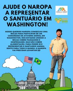 AJUDE O NAROPA A REPRESENTAR O SANTUÁRIO EM WASHINGTON