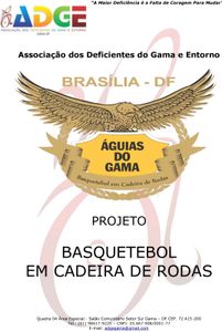 CAMPANHA PARA PARTICIPAÇÃO EM CAMPEONATO DE BASQUETE EM CADEIRA DE RODAS