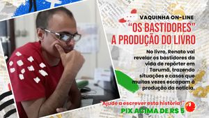 Livro: Os bastidores – vida de repórter em Tarumã