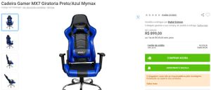 Cadeira para a Raieny 