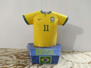 Papercraft Camisa Brasil Copa 2022.
