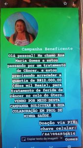 Campanha beneficente 