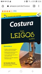 Compra de tecidos para bordados e costura.