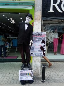 Charles Chaplin Brasil na Europa 