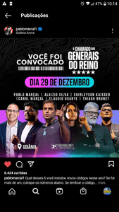 Os chamado dos generais do Reino