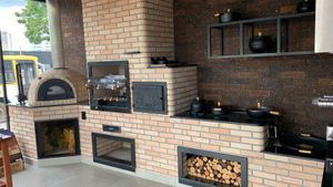 Churrasqueira, Forno para Pizza, Área Gourmet 