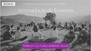 Arrecadação de insumos 