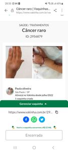 Ajude Paula (Câncer raro)