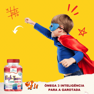 Õmega 3 infantil funciona? O fish teen é confiável? Reclame aqui, saiba tudo sobre o ômega 3 para crianças.