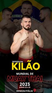 Kilão no Mundial de Muay Thai na Itália!!!