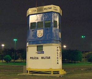 Vaquinha para a cabina de polícia na Tirol