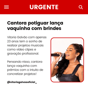 Ajude uma cantora potiguar