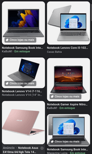 Ajuda para comprar um notebook 