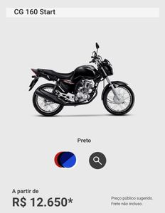 Comprar moto para trabalhar